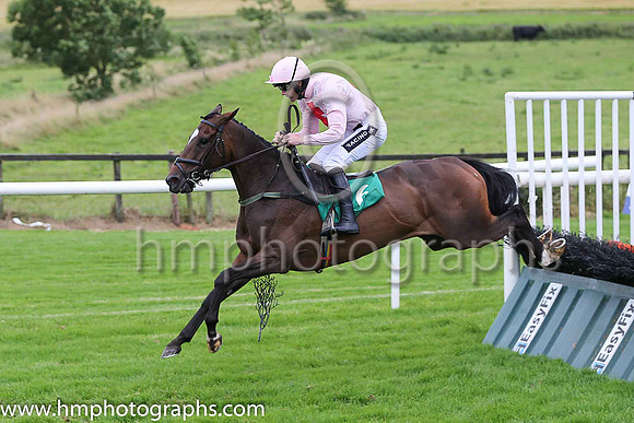 01st Sam King and R Walsh ( 6 , pink, red cross ) Trainer - T M Walsh