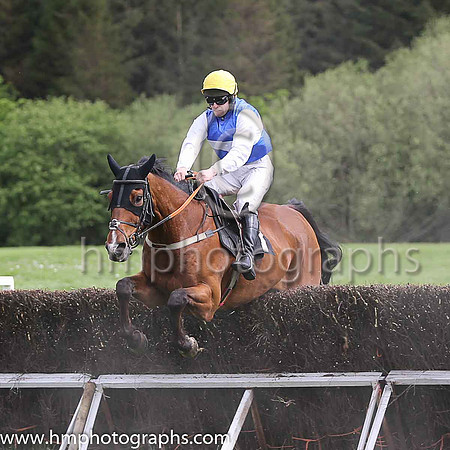 04th HOWWOULDUNO and M J O'Hare ( 7 , ROYAL BLUE,white hoop; white sleeves; yellow cap ) Trainer: Liam Lennon,, Owner : Patricia Dolores McMullan