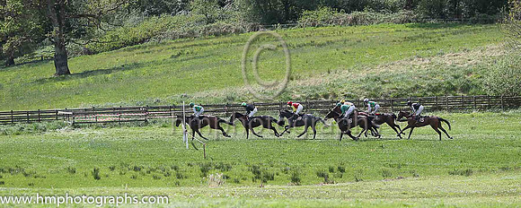 03rd THE GREAT GETAWAY and B O'Neill ( 11 , EMERALD GREEN,orange spots; white,orange spots sleeves; emerald green cap ) Trainer: Donnchadh Doyle,, Owner : Syndicate Monbeg