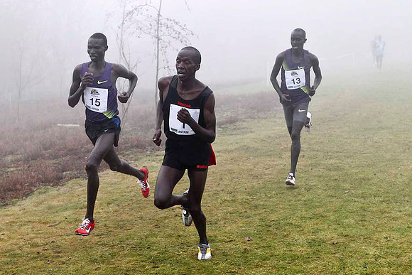 Titus Mbishei (15) KEN, 2nd in 26.13, MIke Kigen (1) KEN winner in 26.07 & Jacob Cheshari (13) KEN, 3rd in 26.21 -FT8E9738-e