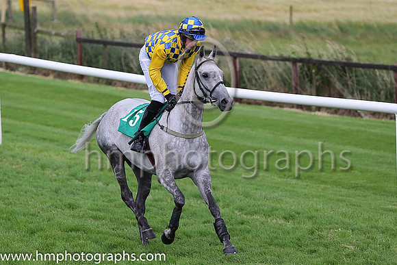 12th Nevada Rose and A McCurtin ( 15 , royal blue and yellow check ) Trainer - H Smyth