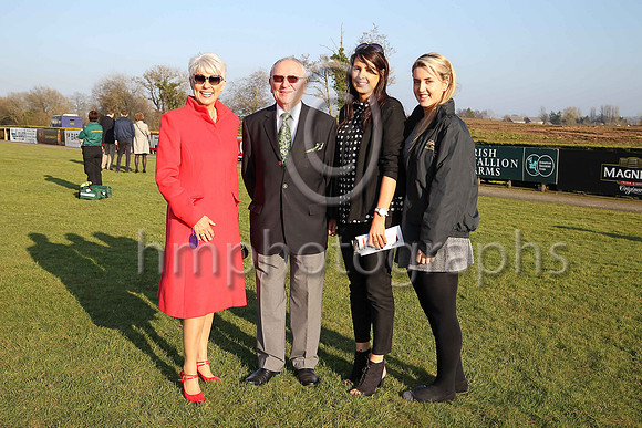 Group in the parade ring at Down Royal