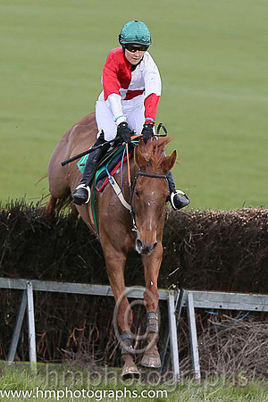 ARCHVIEW SUNSHINE and Miss A O'Sullivan ( 1 , RED  WHITE QTD; red,white hlvd sleeves; green cap ) Trainer: Holly McGahan,, Owner : Alan Black