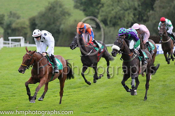 01st Odit and D E Mullins ( 6 , purple and emerald green check ) Trainer - Ms M Mullins , Owner - Liam Kerrigan
