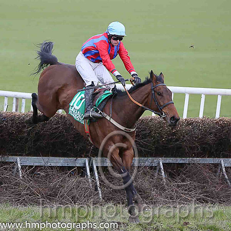 04th LISTINNEY HILL and M J O'Hare ( 10 , ROYAL BLUE  RED STRIPES; red sleeves; light blue cap ) Trainer: Miss Suzy Barkley,, Owner : Miss Suzy Barkley