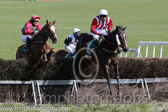 01st ANSEANACHAI CLISTE and M McConville ( 4 , RED  WHITE STRIPES; red, plain sleeves; white cap ) Trainer: Stephen McConville,, Owner : Michael McConville