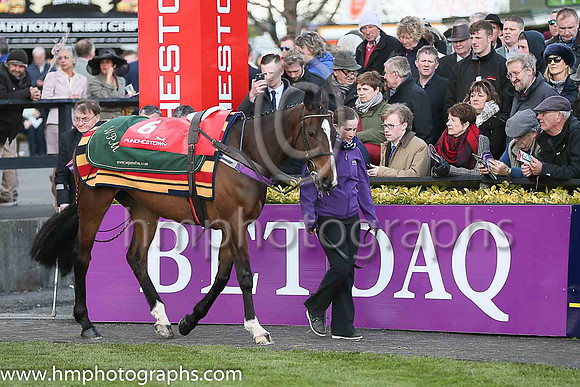 01st Vroum Vroum Mag ( 6 , pink, light green spots, and cap ) and R Walsh - Trainer : W P Mullins