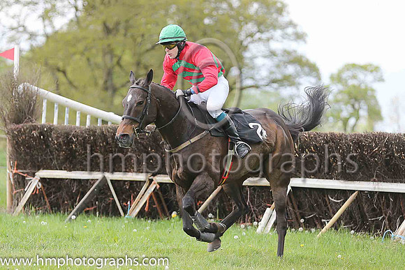 03rd NOTNOWLOVE and M F Rice ( 2 , RED,emerald green chevrons; red sleeves; red  emerald green striped cap ) Trainer: Martina Dempsey,, Owner : Racing Club CAFRE (Enniskillen)
