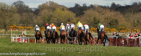 Spectators at the Randox Killultagh, Old Rock an Chichester Hunt at Crumlin sponsored