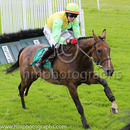 06th Allduckornodinner and K M Donoghue ( 3 , yellow, light green sash ) Trainer - J T R Dreaper