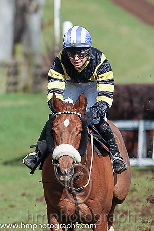 LUSKA LAD and Miss A O'Connor ( 16 , YELLOW,black cross belts; black,yellow hooped sleeves; royal blue  white striped cap ) Trainer: John Joseph Hanlon,, Owner : Partnership Pa  Se