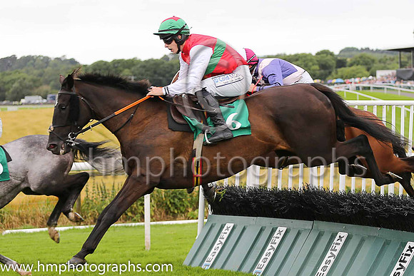 08th L'attesa and I J McCarthy ( 6 , red, emerald green hoop ) Trainer - Shane Nolan