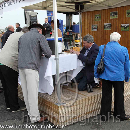 Fundraising at Downpatrick Racecourse for the Jonjo Bright Trust - CU2D0861-1