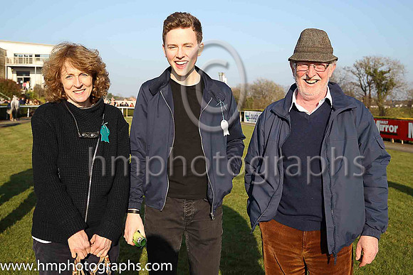 Patrician Duffin Owner and Breeder of FIne rightly winner of the Daily Mirror Steeplechase at Down Royal on St Patricks Day