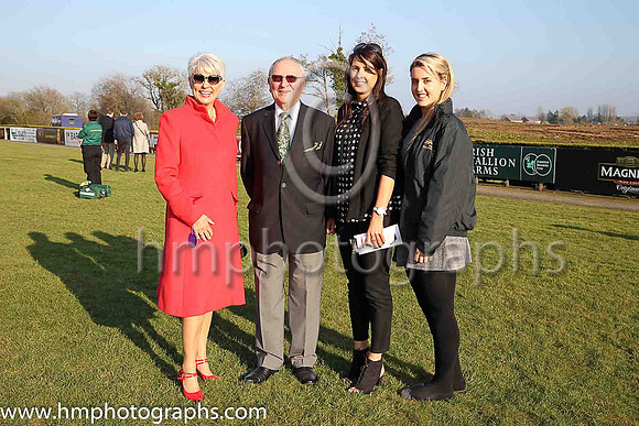 Group in the parade ring at Down Royal
