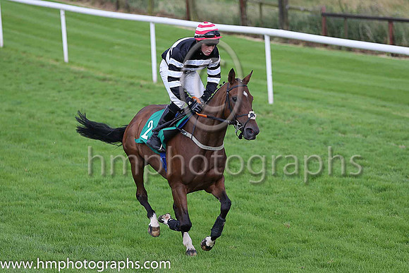 02nd Scenic Star and J B Kane ( 2 , black and white hoops ) Trainer - G P Cromwell