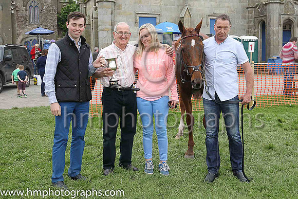 01st THE TRIGGER and J J Codd ( 13 , WHITE,red stars; red, plain sleeves; red cap,white star ) Trainer: Caroline McCaldin,, Owner : James Killen