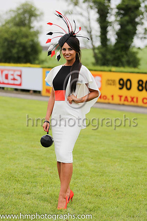 Kirsty Farrell from Newry winner of the Magners Forbidden Flavours Best Dressed Lady Competition on Magners Derby Day at Down Royal. The prize was a Las Vegas Five Day Five star Holiday.