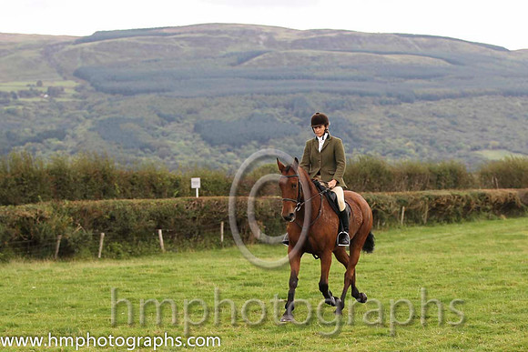 Female Rider at the Route Point to Point Steeplechases at Limavady - FT8E8288-4