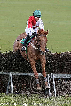 ARCHVIEW SUNSHINE and Miss A O'Sullivan ( 1 , RED  WHITE QTD; red,white hlvd sleeves; green cap ) Trainer: Holly McGahan,, Owner : Alan Black