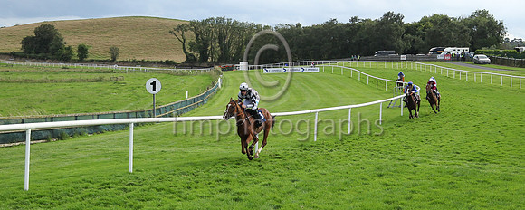 01st Rexem (3 , white, blue diamonds ) Jockey: Mr B W Harvey7 , Trainer: John C McConnell