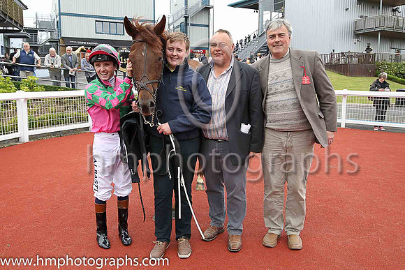 01st Jembatt and Chris Hayes, trainer Michael Mulvany winners of the Value Cabs Handicap at Down Royal