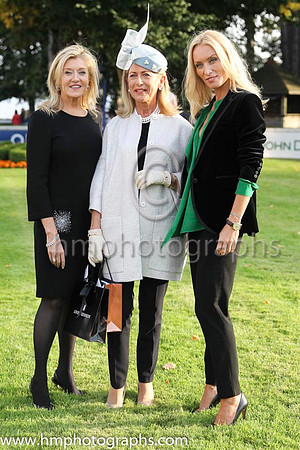 Irish Fashion Designer Louise Kennedy, Liz Maher from Bagnellstown Carlow winner of the Style and Elegance Competition and Victoria Smurfit Los Angeles based Irish Actress and official Irish Champions