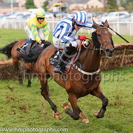01st Clontarf (5, royal blue and white stripes) and Keith Donoghue, Trainer Dermot Anthony McLoughlin, Owner O Maguire