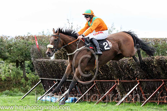 01 The Last Derby & R James - Winner (2, tangerine, green chevrons) - FT8E8396-e2-8