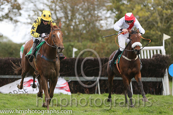 01 Lovely Job and B O'Neill - - 01st (9 ,black. yellow epaulettes ) Trainer - Donnchady Doyle  02 SweetToothTommy and J J Codd - - 02nd (6 ,white, red sash ) Trainer - Denis Paul Murphy