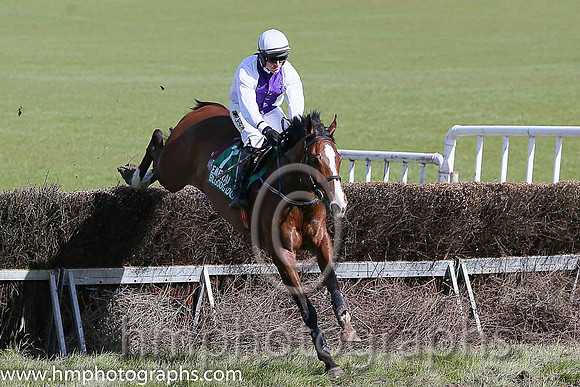 03rd MISS HONEYPENNIE and B O' Neill ( 7 , WHITE,purple panel; white sleeves; white cap ) Trainer: Mrs Prunella Dobbs,, Owner : Racing Syndicate Ringfort