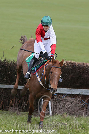 ARCHVIEW SUNSHINE and Miss A O'Sullivan ( 1 , RED  WHITE QTD; red,white hlvd sleeves; green cap ) Trainer: Holly McGahan,, Owner : Alan Black