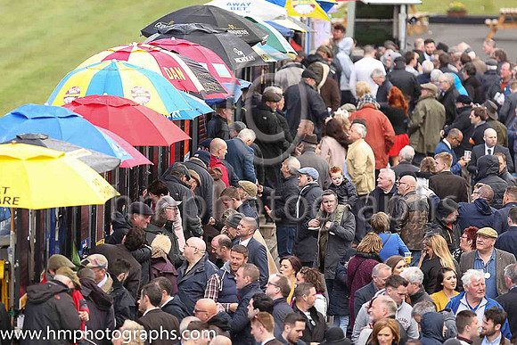 Spectators at Down Royal on May Day 2016
