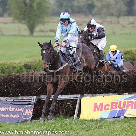 01st BALLYLUMFORD and B G Crawford ( 1 , LIGHT BLUE,navy seams; light blue sleeves; light blue cap,purple star ) Trainer: S.R.B. Crawford,, Owner : S.R.B. Crawford