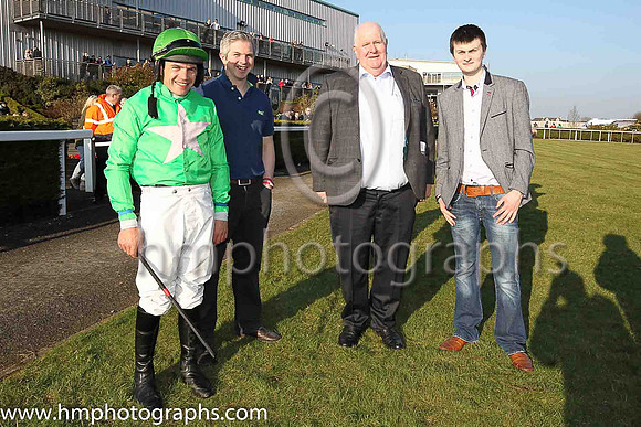 Yes Tom connections in the Parade Ring at Down Royal