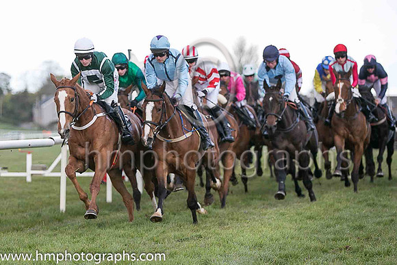 06th Giant Spirit ( 8 , dark green, white hollow box ) and Mr J C Barry - Trainer : Ms Sandra Hughes - Owner : Ms Michelle Doyle  Sean Barton