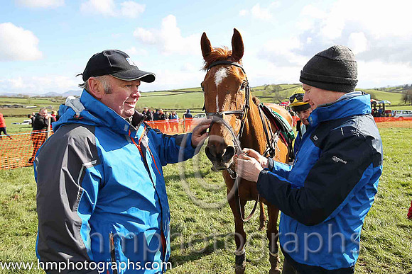 01st KINNACALLY and J C Barry ( 5 ,Antrim (H) - BLACK,white cross belts; blue sleeves; yellow cap ) Trainer: Paul McAleese,, Owner : William Logan