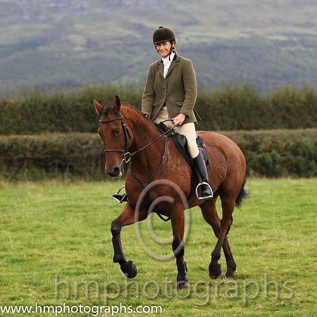 Female Rider at the Route Point to Point Steeplechases at Limavady - FT8E8289-5