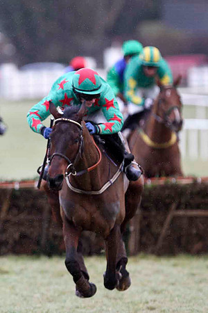 Allee Garde (Green & red stars) - Winner, Jockey P Townend - CU2D3187-e