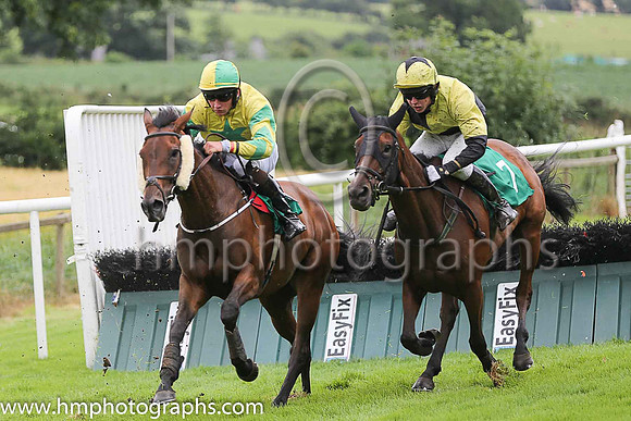 07th Sounds Of Thunder and C Brassil ( 3 , yellow, emerald green star ) Trainer - A McGuinness