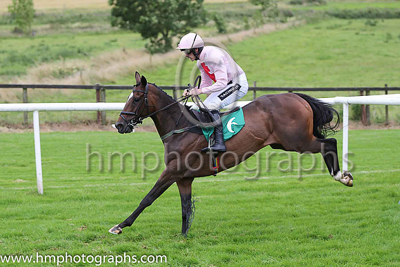 01st Sam King and R Walsh ( 6 , pink, red cross ) Trainer - T M Walsh