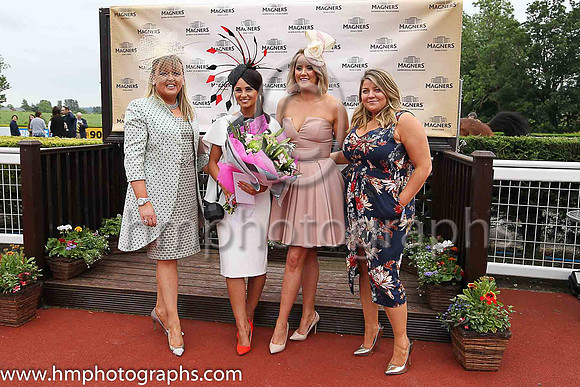 Kirsty Farrell from Newry winner of the Magners Forbidden Flavours Best Dressed Lady Competition on Magners Derby Day at Down Royal. The prize was a Las Vegas Five Day Five star Holiday.