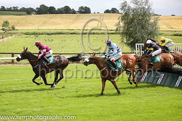 01st Wrath Of Titans and J W Kennedy ( 2 , maroon, white star ) Trainer - G Elliott