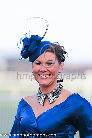 Deirdragh Murphy (clothes sponsored by Chic Fashions of Newry) at Down Royal on Boxing Day