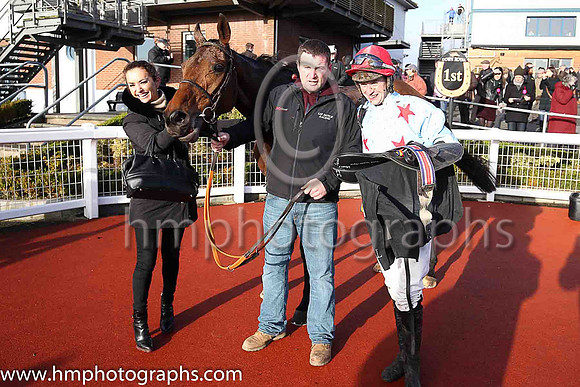 01st Last Goodbye and J J Slevin ( 6 , light blue, red stars ) Trainer - Miss E Doyle , Owner - Last Goodbye Syndicate