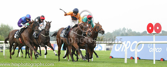 01 Baraweez and C O'Conoghue - - 01st (12 ,orange, dark blue disc ) Trainer - B Ellison