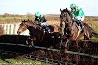1st LOVEHERANDLEAVEHER and N McParlan ( 8 , BLACK,green sash; black sleeves; green cap ) Trainer: Caroline McCaldin,, Owner : D. Lennon