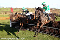 1st LOVEHERANDLEAVEHER and N McParlan ( 8 , BLACK,green sash; black sleeves; green cap ) Trainer: Caroline McCaldin,, Owner : D. Lennon