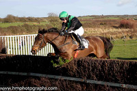 1st LOVEHERANDLEAVEHER and N McParlan ( 8 , BLACK,green sash; black sleeves; green cap ) Trainer: Caroline McCaldin,, Owner : D. Lennon
