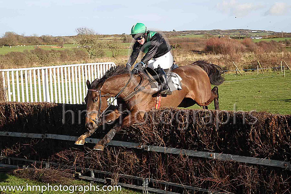 1st LOVEHERANDLEAVEHER and N McParlan ( 8 , BLACK,green sash; black sleeves; green cap ) Trainer: Caroline McCaldin,, Owner : D. Lennon